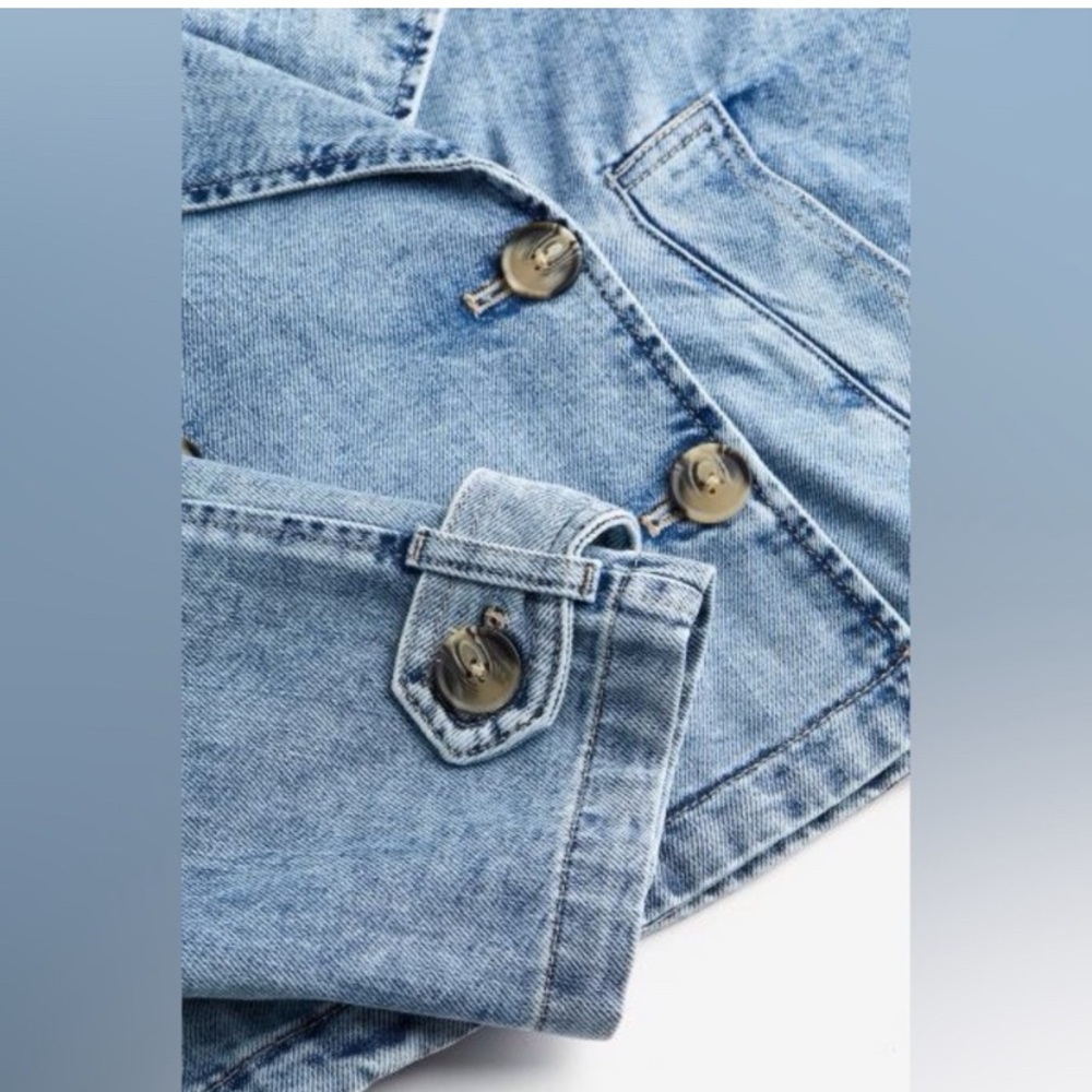 H&M Stylish Blue Denim Jacket❤️ - Picture 5 of 6